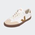 Veja Volley Leather Tent Bark Shoes