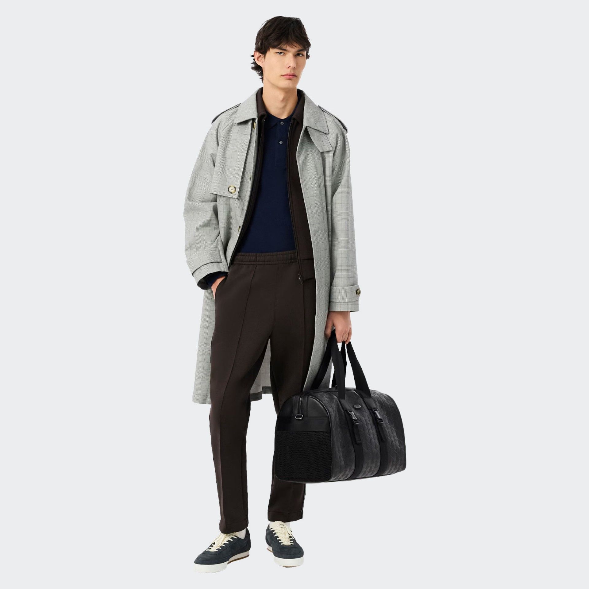 Lacoste Brown Tracksuit Bottoms
