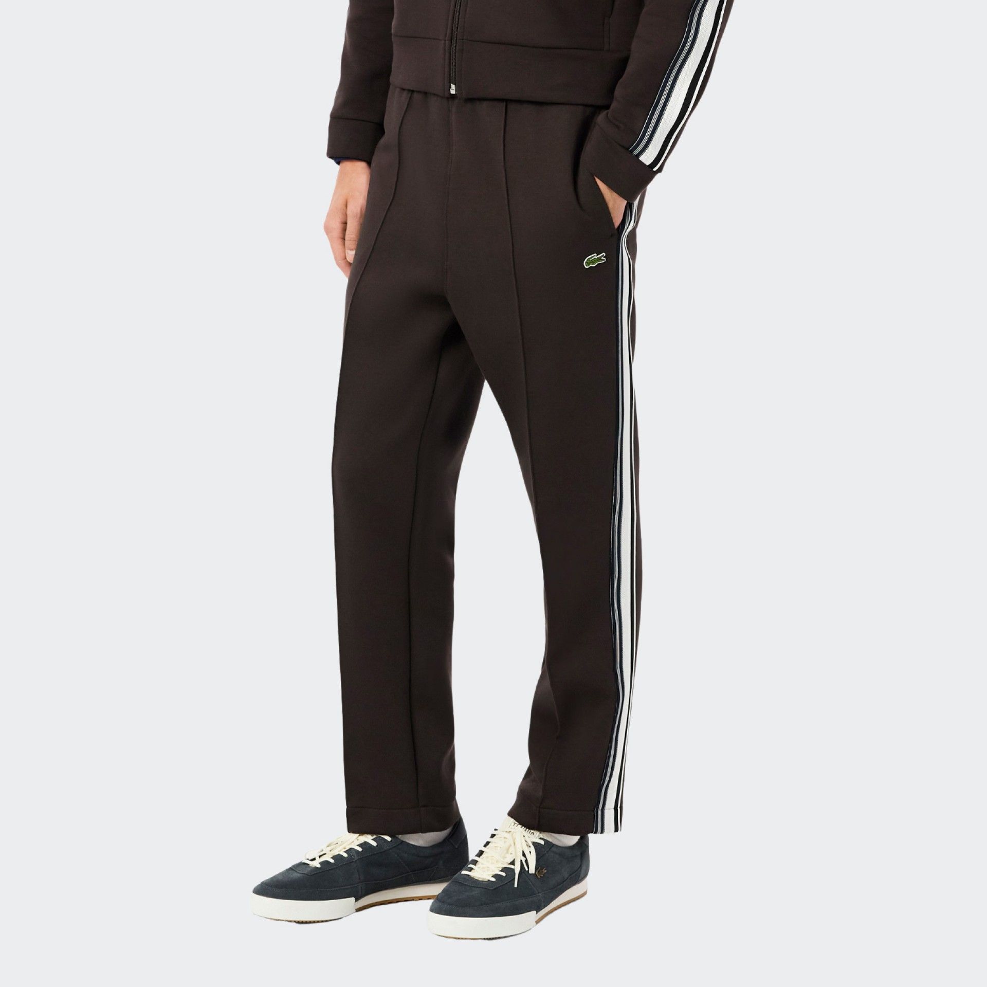 Lacoste Brown Tracksuit Bottoms