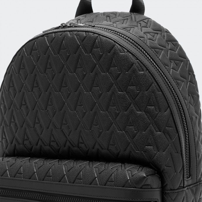 Armani Exchange Total Logo Backpack