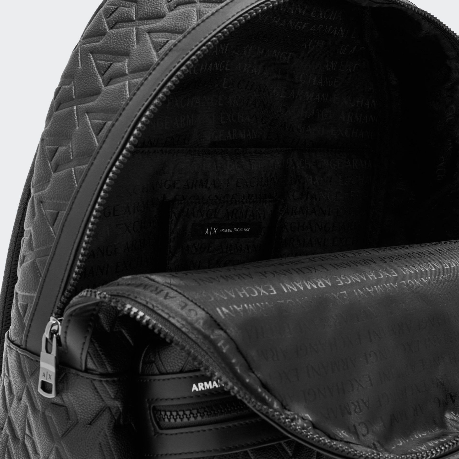 Armani Exchange Total Logo Backpack