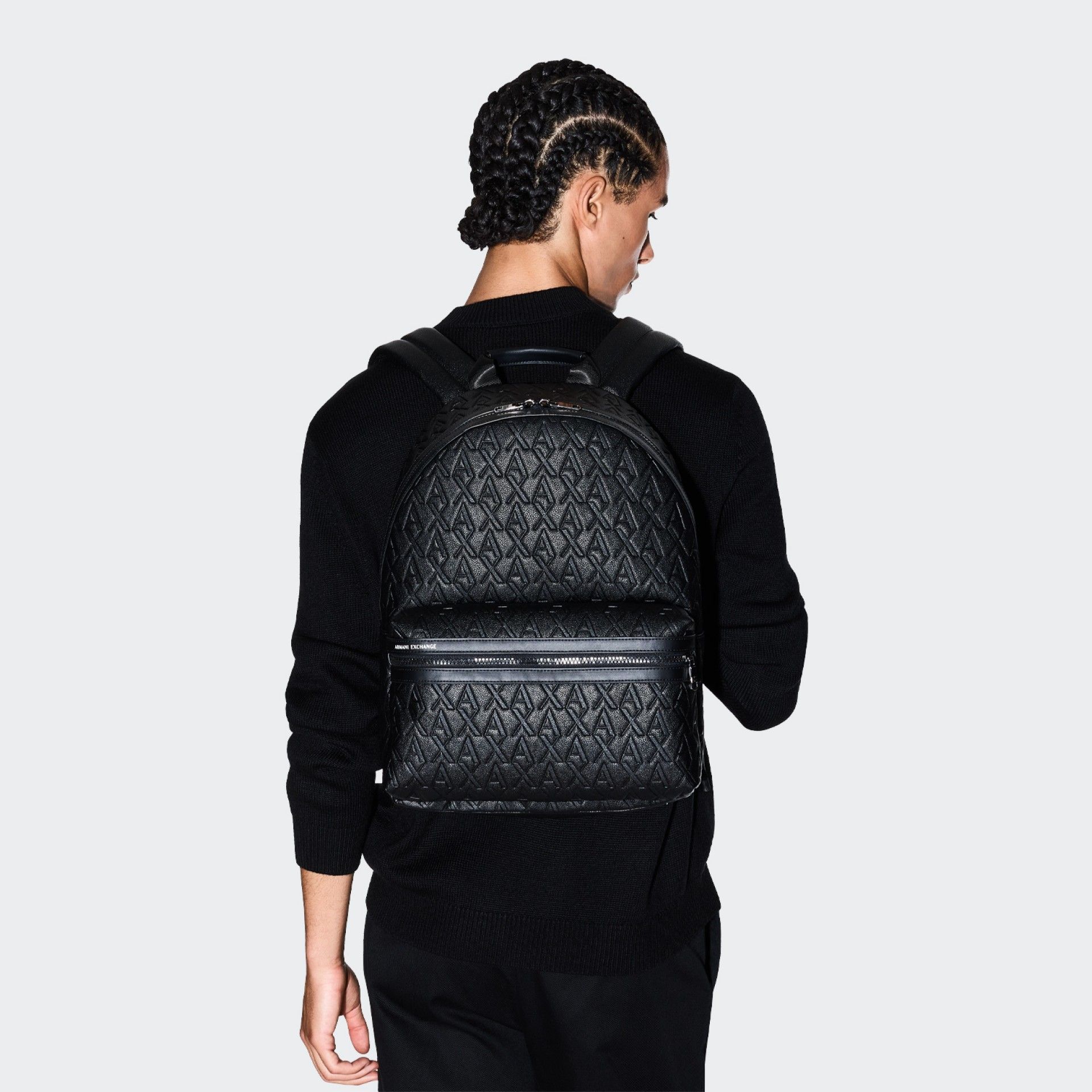 Armani Exchange Total Logo Backpack
