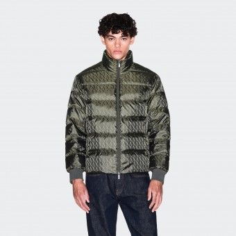 Chaqueta de tela con el logotipo de Armani Exchange