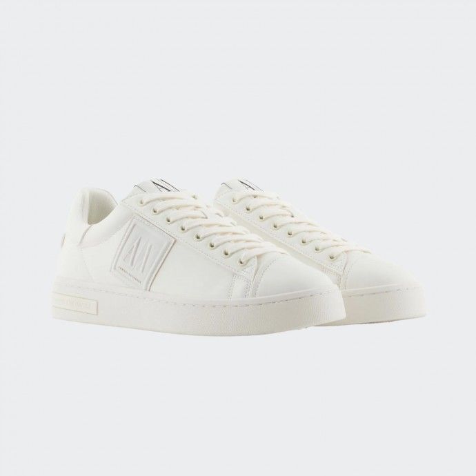 Armani Exchange Sneakers with Logo Patch