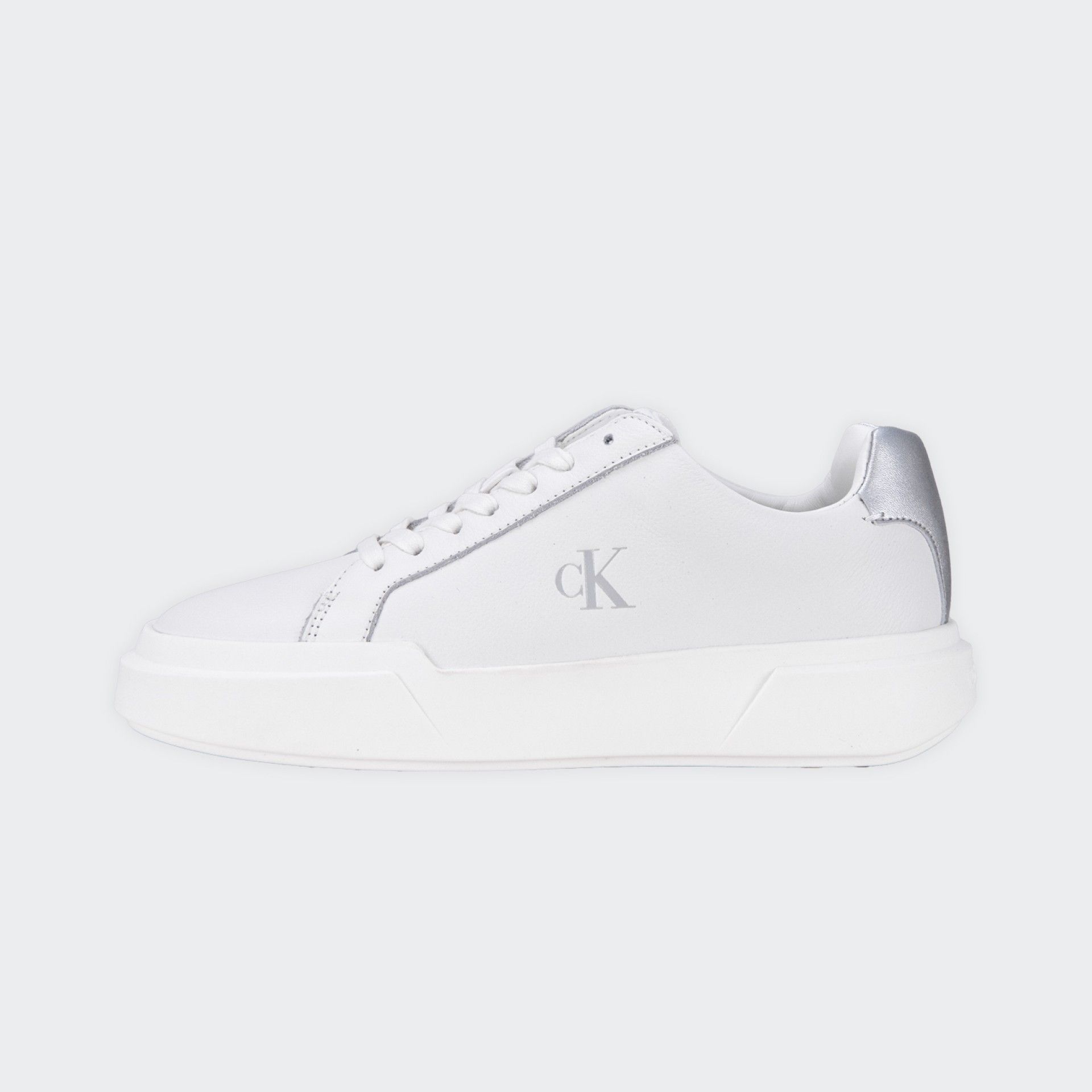 Sapatilhas de plataforma com logo Calvin Klein
