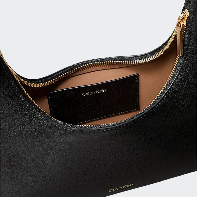 Mala de Ombro Foil Logo Conv Calvin Klein