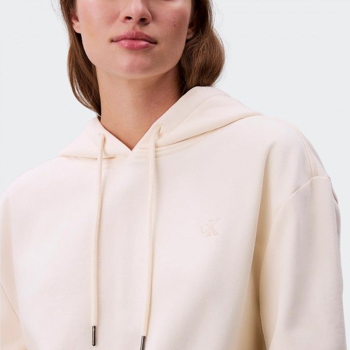 Calvin Klein Crop Graphic Hoodie