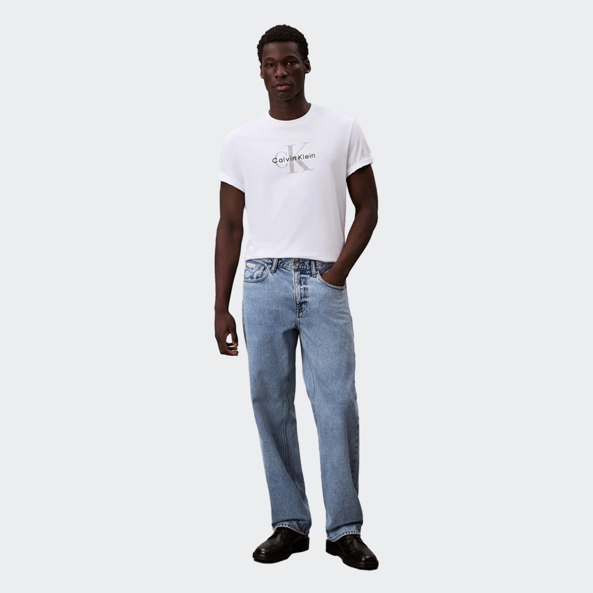 Calças de Ganga Signature Anos 90 Calvin Klein