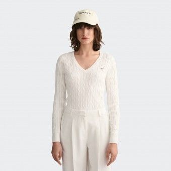 Jersey de punto trenzado Gant