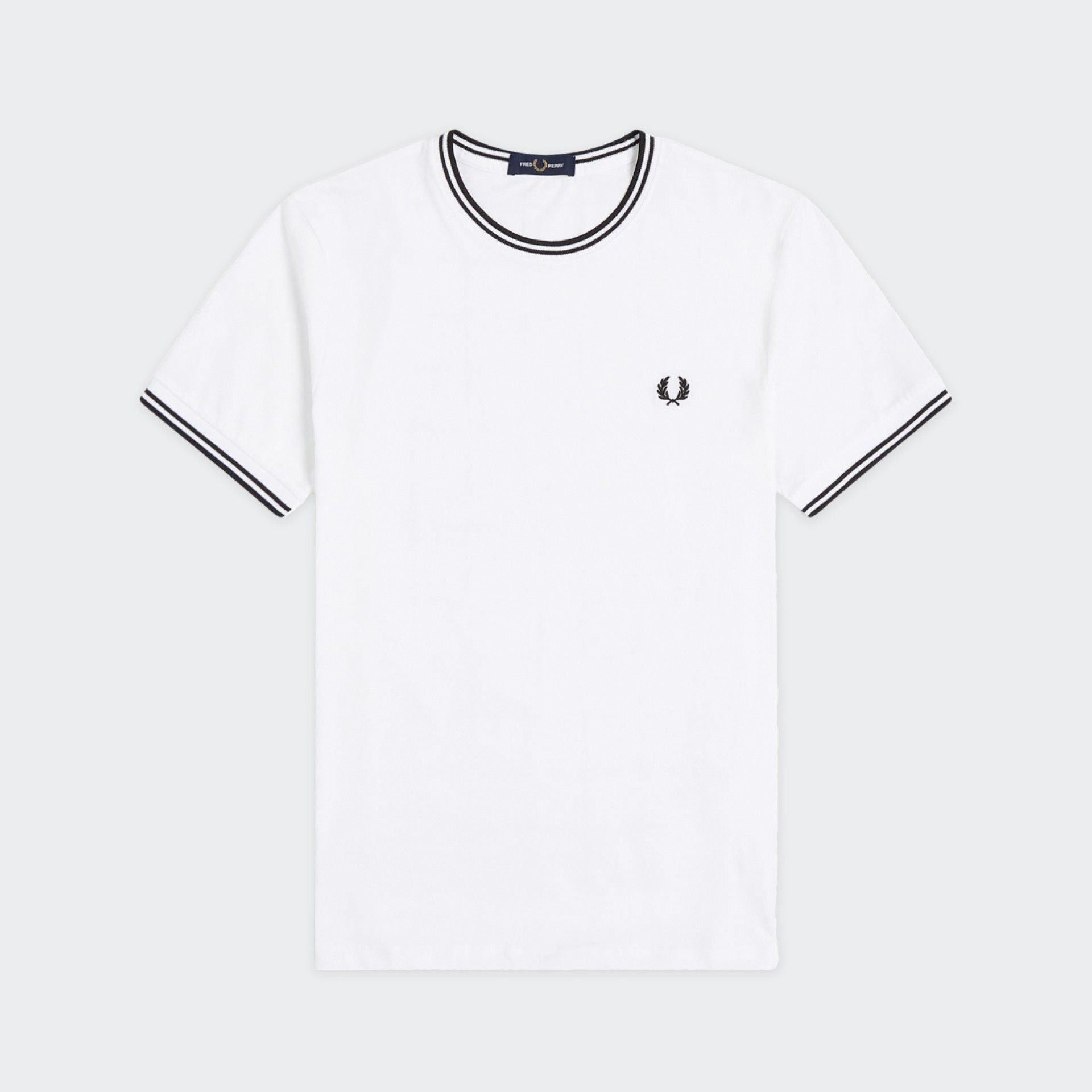 Camiseta de algodón Fred Perry