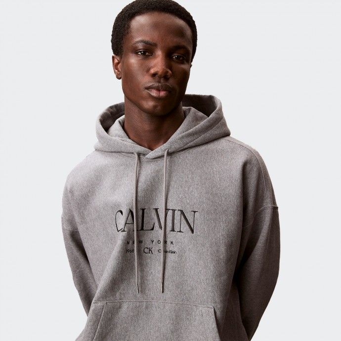 Sudadera con Capucha Calvin Klein LS Premium Fleece Graphic