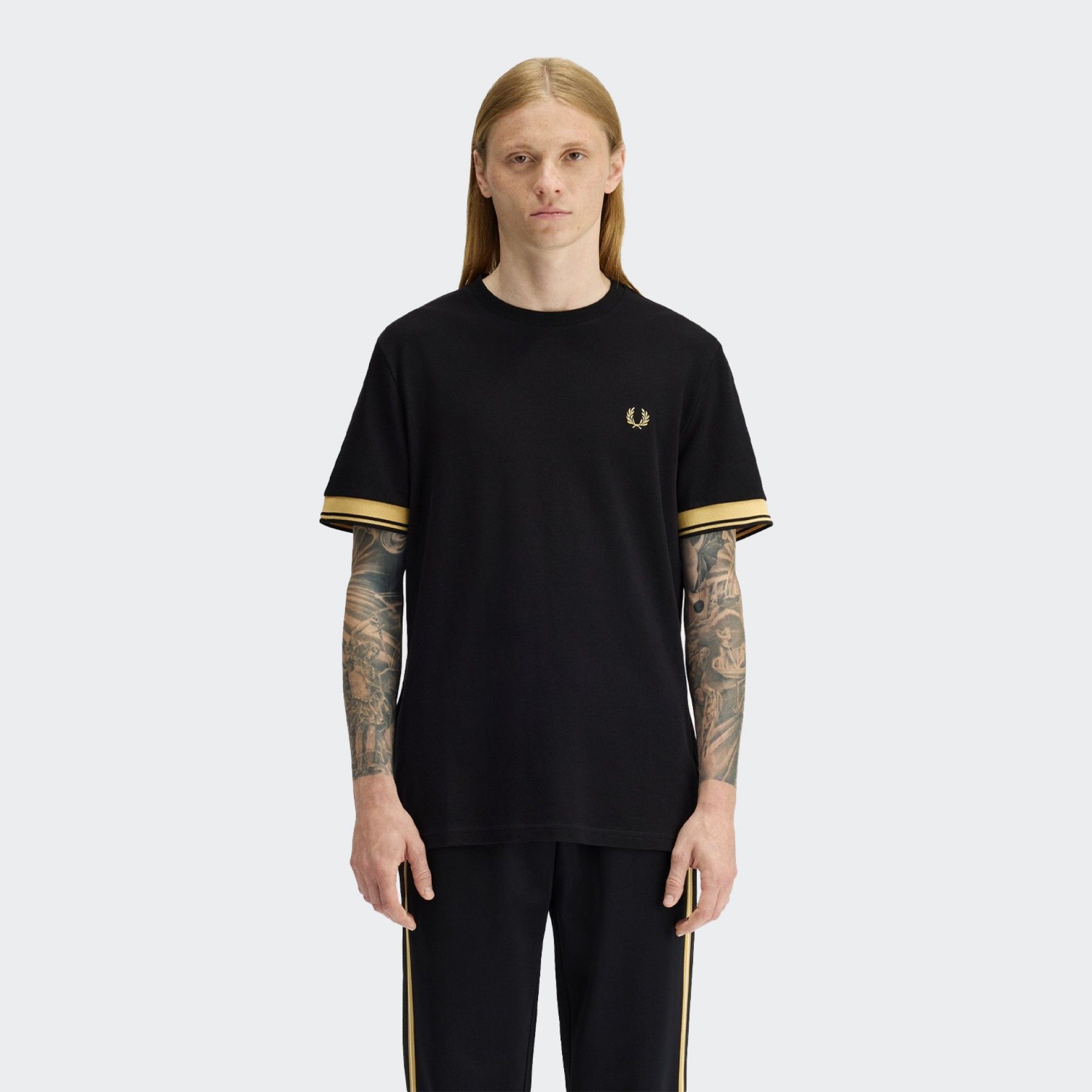 Camiseta de algodón Fred Perry