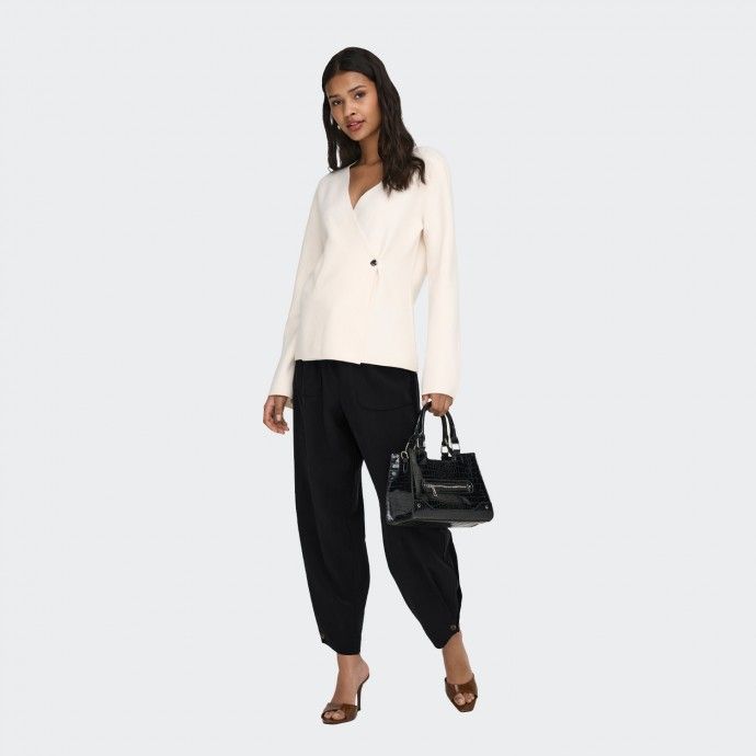 Pantalon JDY coupe ample à jambes larges