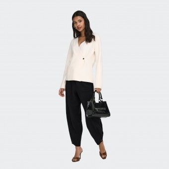 Pantalon JDY coupe ample � jambes larges