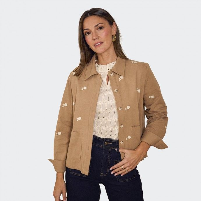 Polin Et Moi Odette Flowers Coat