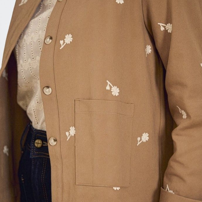 Polin Et Moi Odette Flowers Coat
