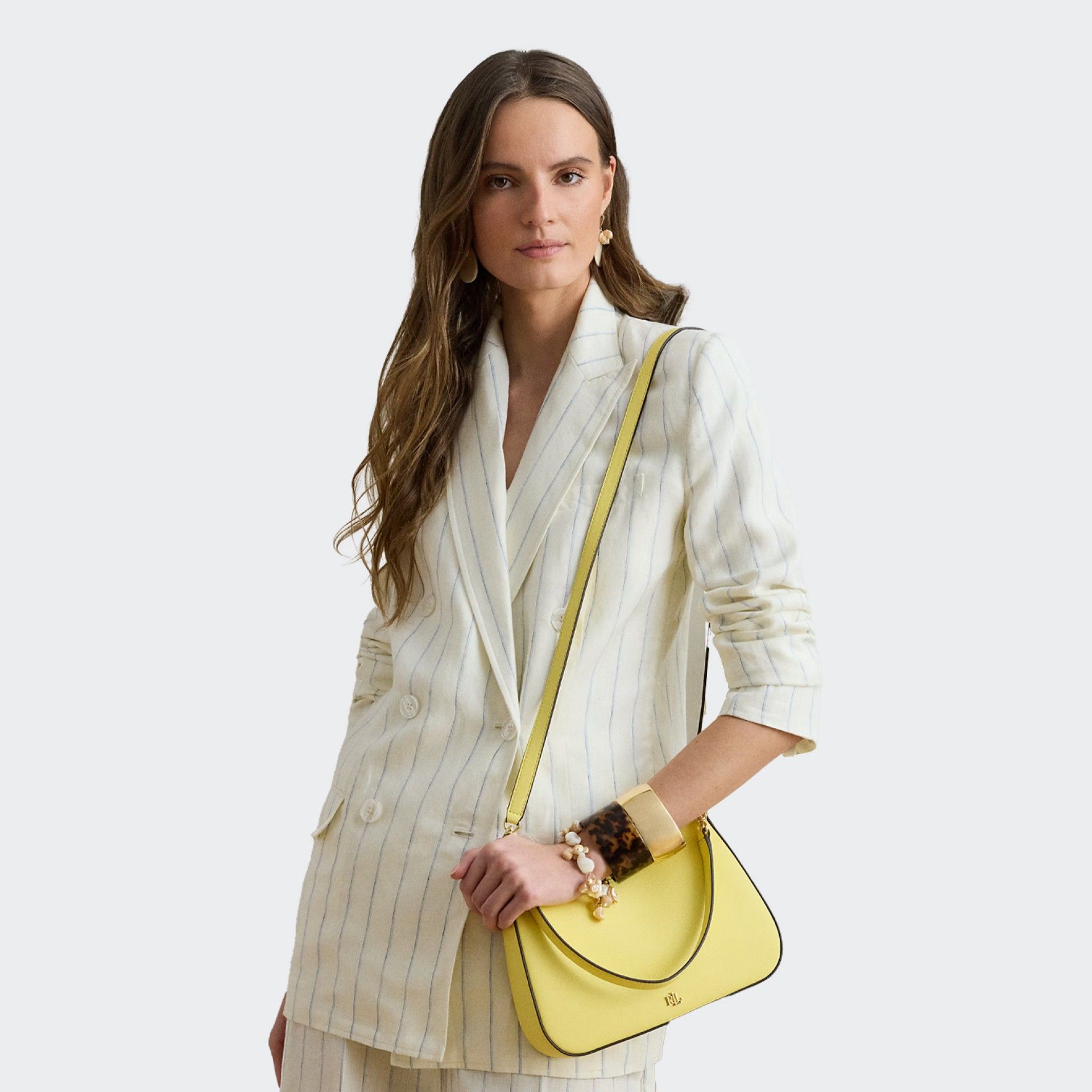Mala Tiracolo em Pele Ralph Lauren