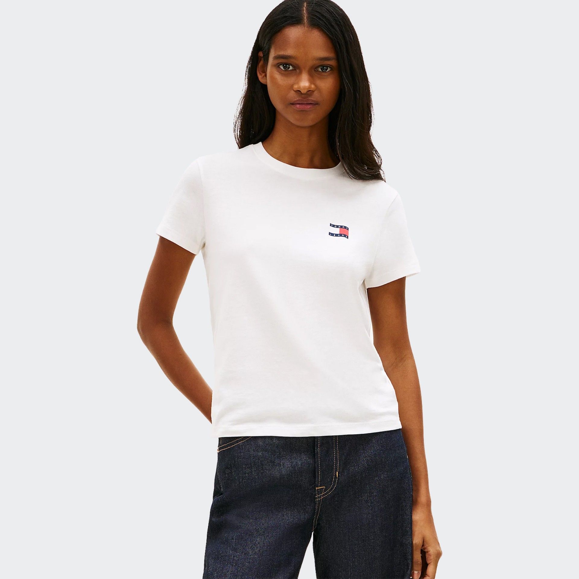 Tommy Jeans Wavy Flag Back Logo T-shirt