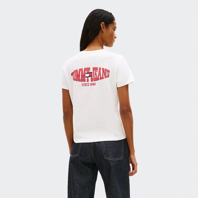 Tommy Jeans Wavy Flag Back Logo T-shirt