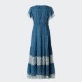 Vestido Comprido C/ Padrão Floral Pepe Jeans Vestido Comprido C/ Padrão Floral Pepe Jeans