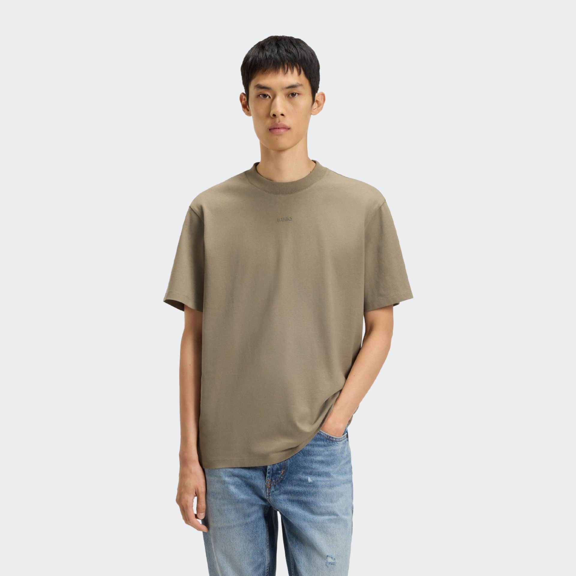 Camiseta de algodón Hugo