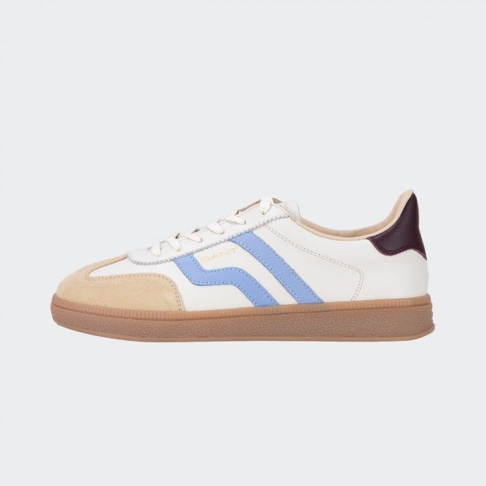 Gant Cuzima Off White-blue Sneakers