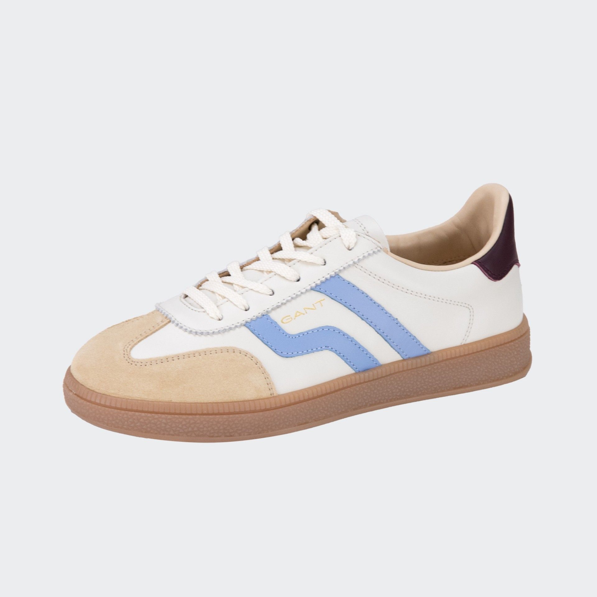 Gant Cuzima Off White-blue Sneakers