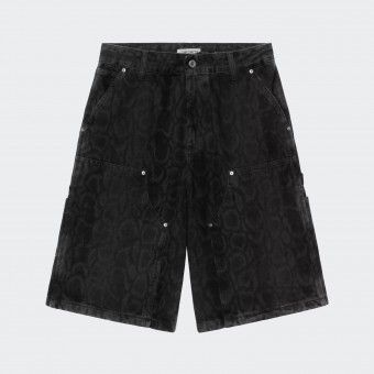 Pantalones cortos vaqueros Carhartt WIP W Snake Nixon Double Knee