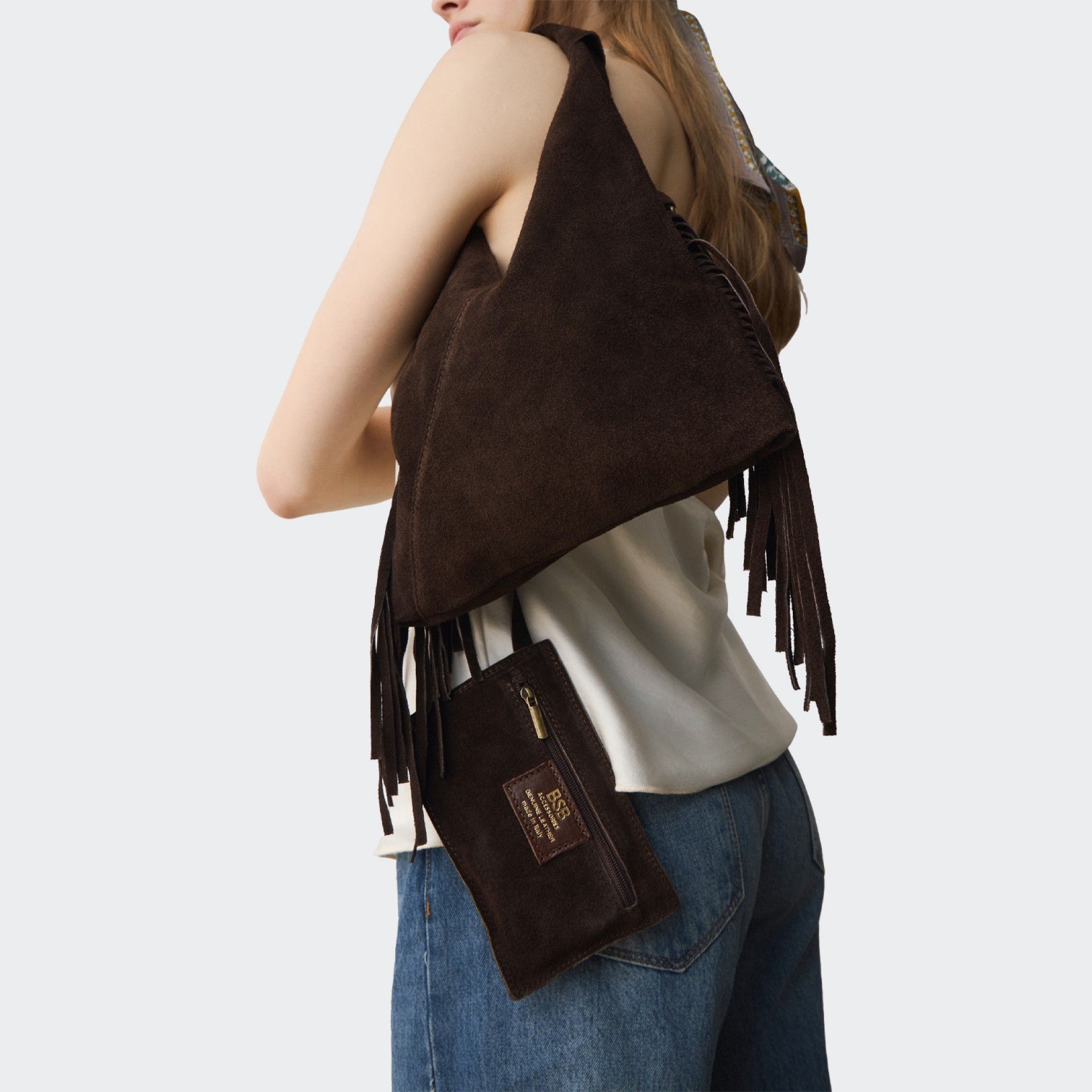 Bolso bandolera de ante BSB