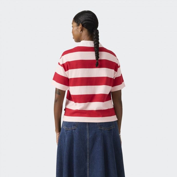 Levis striped polo shirt
