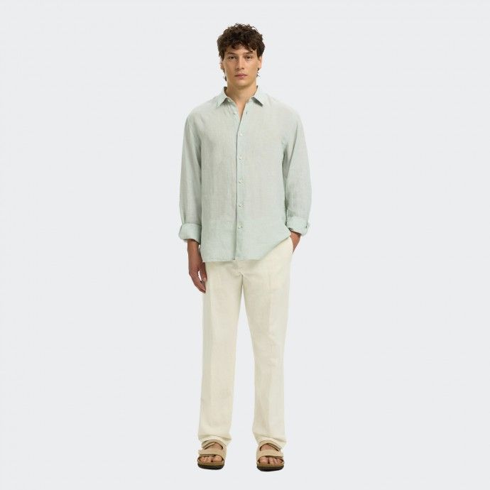 Pantalones de lino Selected Homme