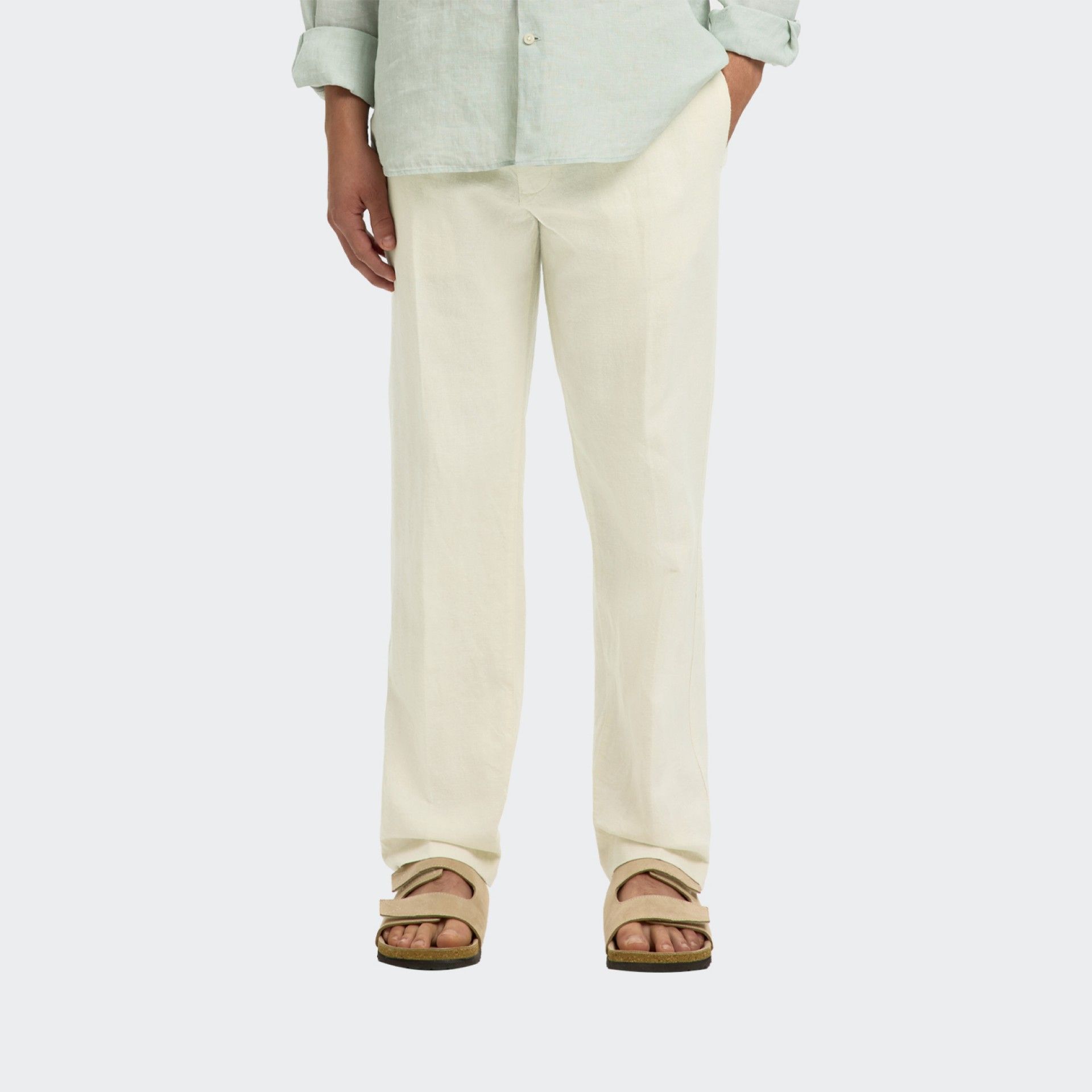 Pantalones de lino Selected Homme