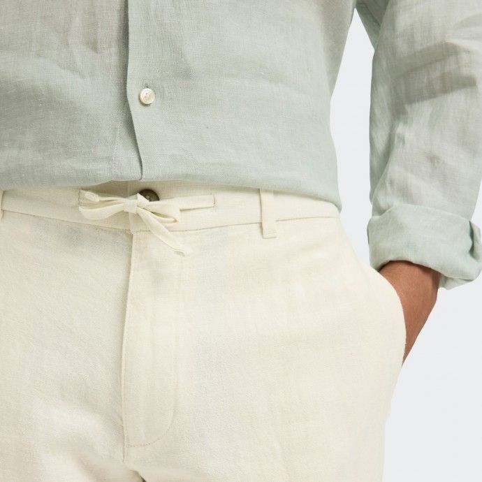 Pantalones de lino Selected Homme