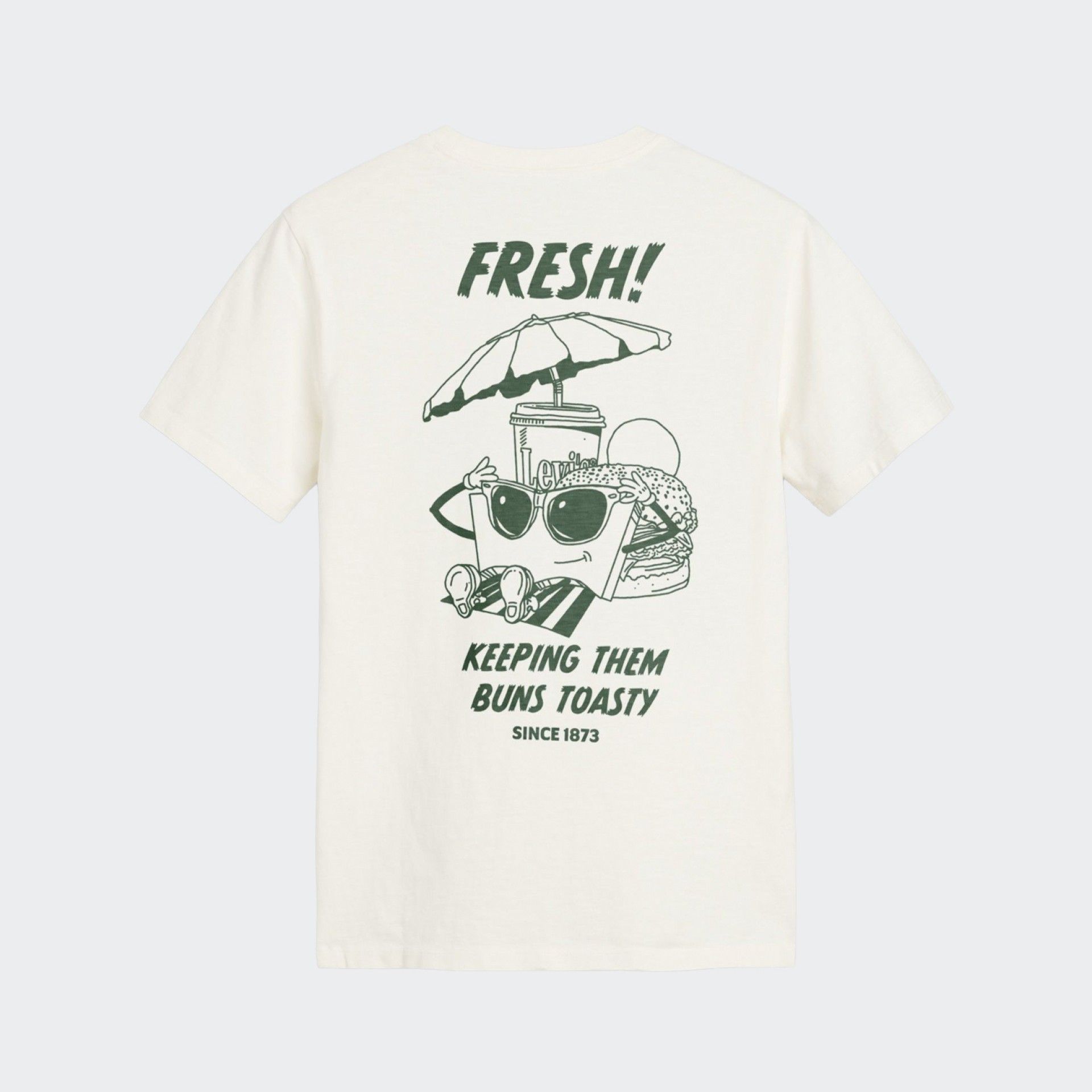 T-shirt Levis Relaxed Fit Fresh Egret