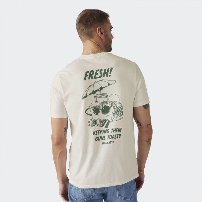 T-shirt Levis Relaxed Fit Fresh Egret