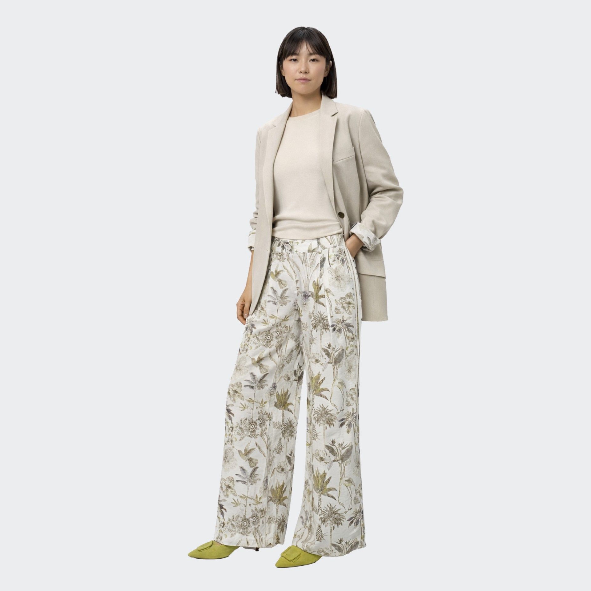 Goa Goa Floral Pattern Trousers