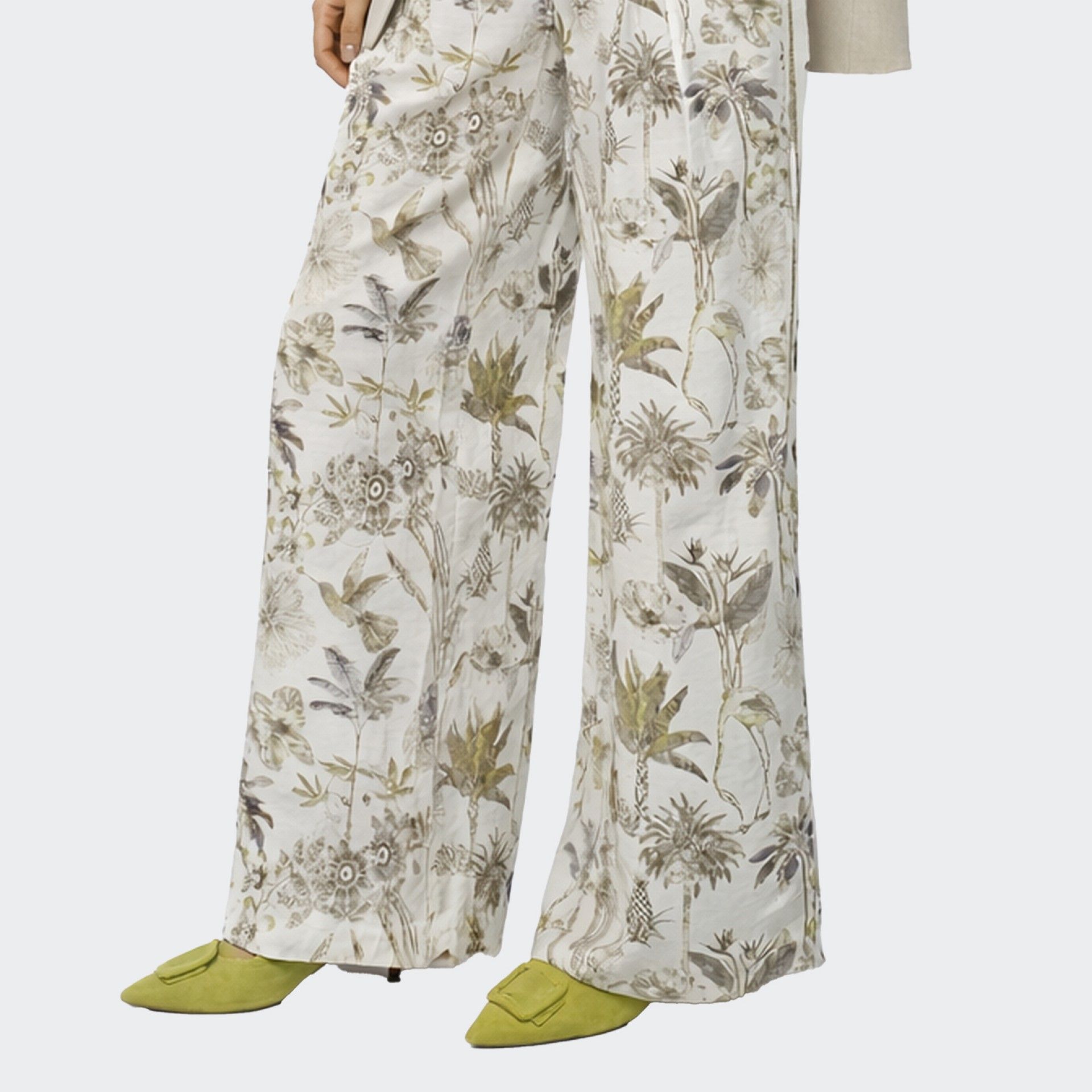 Goa Goa Floral Pattern Trousers