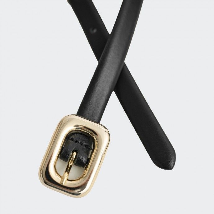 Cintur�n Gant Rounded Buckle Slim Leather