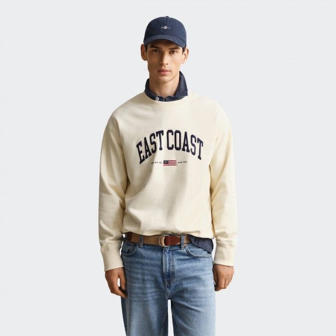 Sweatshirt Gant Spray Graphic C-Neck