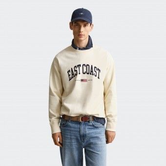Gant Spray Graphic C-Neck Sweatshirt