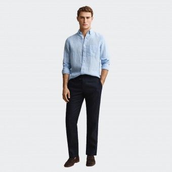 Pantalones Gant Regular Linen DS