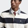 Polo Gant Regular Chambray Stripe Heavy Rugger Polo Gant Regular Chambray Stripe Heavy Rugger