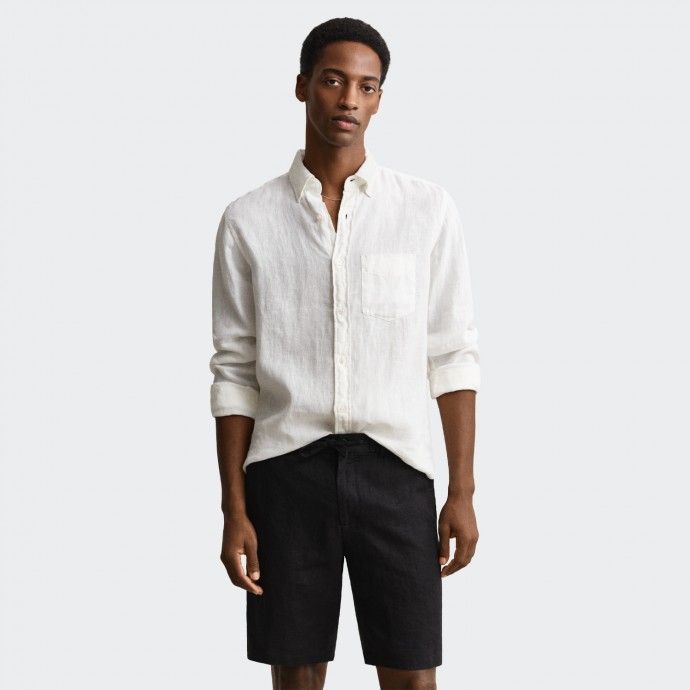 Camisa de lino Gant Regular GMNT Diyed