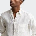 Camisa de lino Gant Regular GMNT Diyed
