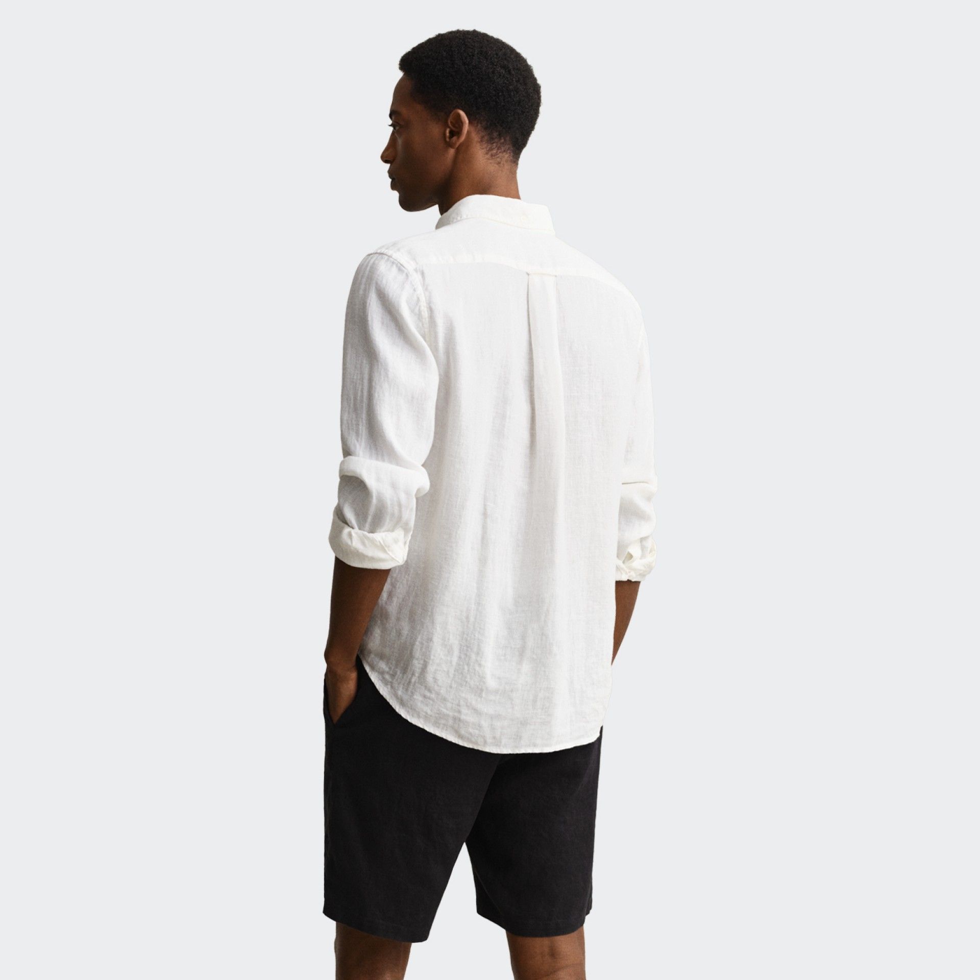 Camisa de lino Gant Regular GMNT Diyed
