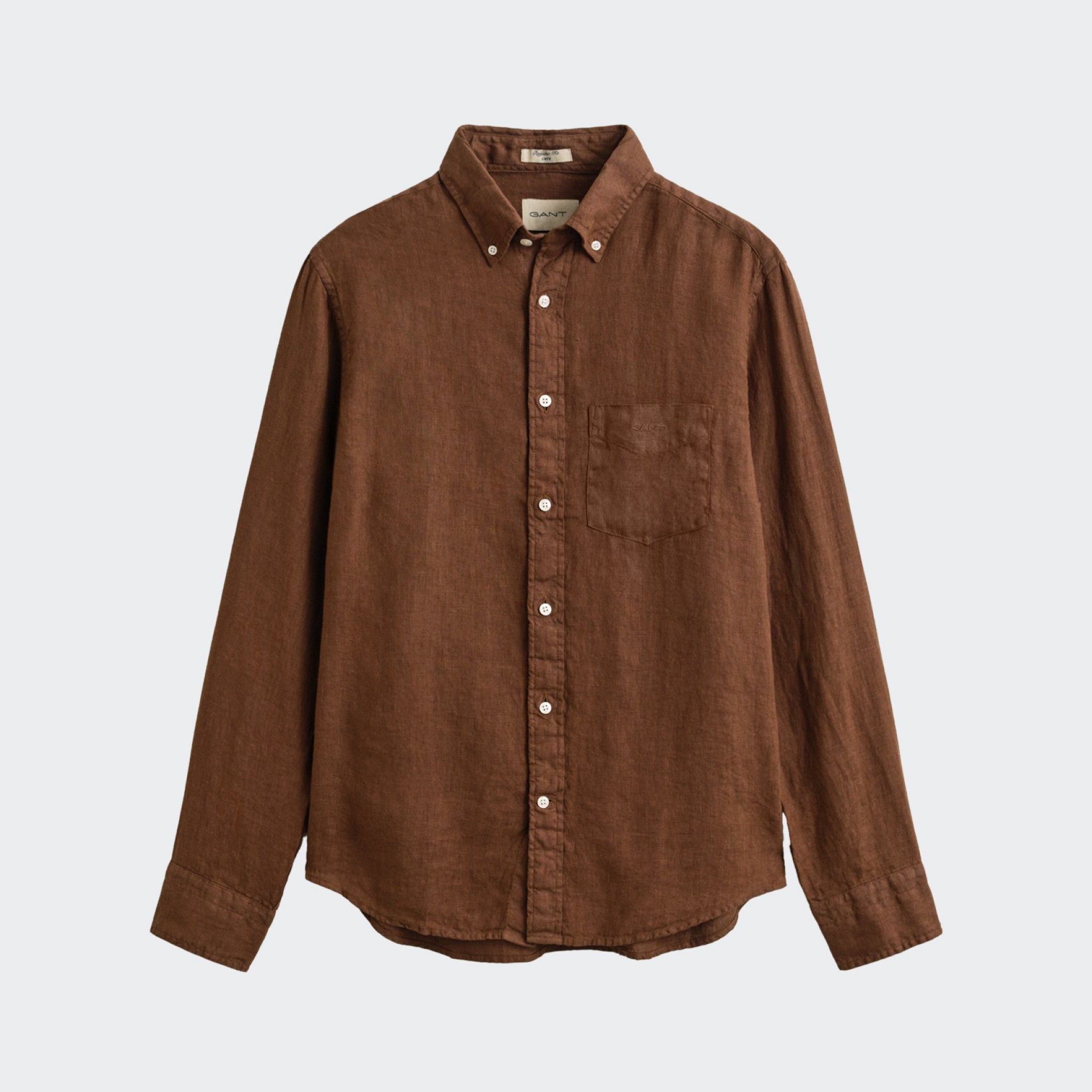 Camisa de lino Gant Regular GMNT Diyed