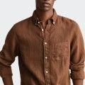 Camisa de lino Gant Regular GMNT Diyed Camisa de lino Gant Regular GMNT Diyed