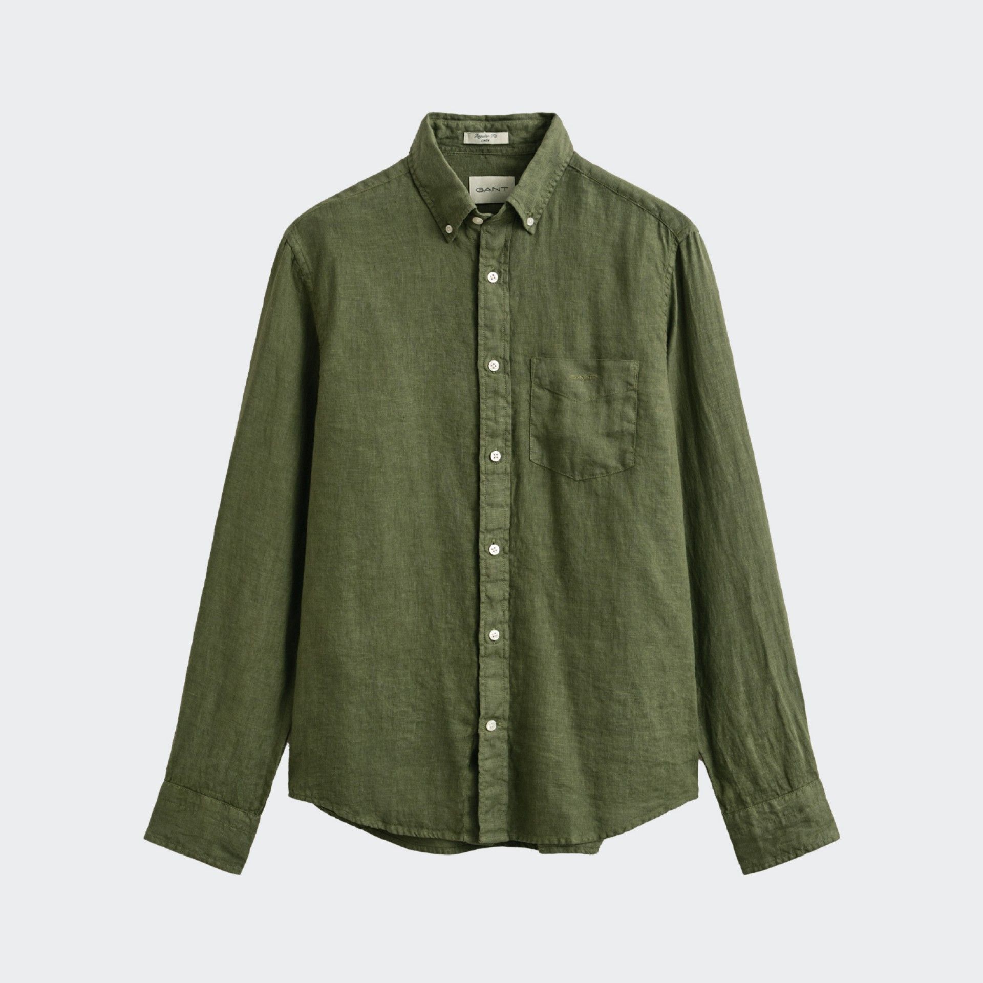 Camisa de lino Gant Regular GMNT Diyed