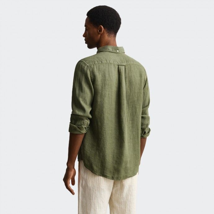 Camisa de lino Gant Regular GMNT Diyed