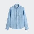 Gant Regular Linen Shirt GMNT Dyed Gant Regular Linen Shirt GMNT Dyed